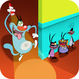 Oggy Hide and Seek游戏