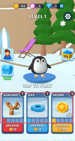 雪橇冲浪手游戏