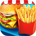 街头食品摊烹饪游戏