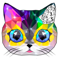 Polyart Coloring by Numbers游戏