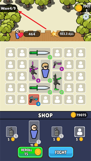 战士背包防御战游戏