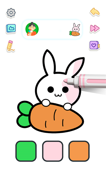 彩绘小达人游戏