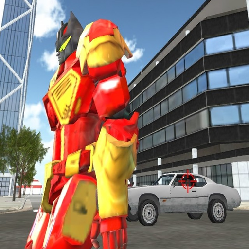 超级跑车机器人游戏