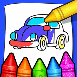 儿童画画涂色游戏