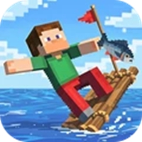 我的像素木筏游戏