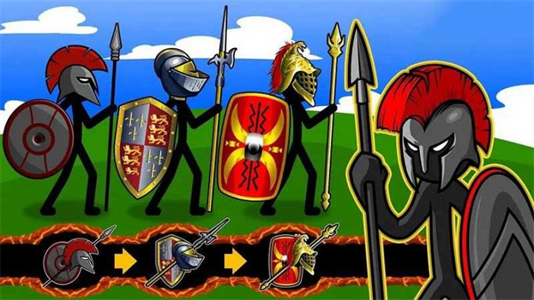 火柴人战争王国游戏