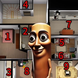 疯狂屠夫藏猫猫游戏