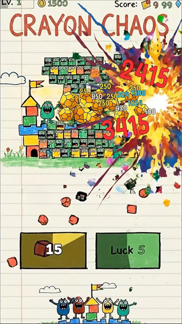 蜡笔防御战游戏 蜡笔防御战游戏