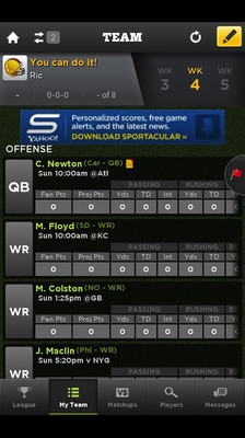 Fantasy Sports足球播报app官方正版