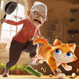 可爱猫咪大冒险游戏