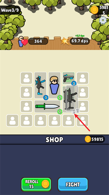 战士背包防御战游戏